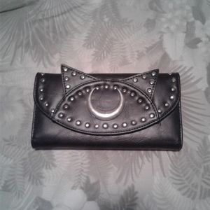Restyle Gothic Cat Wallet
